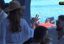 Ο ΣΤΑΡ ΤΩΝ ΓΗΠΕΔΩΝ JORGINHO ΜΑΖΙ ΜΕ ΤΗΝ ΕΝΤΥΠΩΣΙΑΚΗ ΣΥΖΥΓΟ ΤΟΥ ΣΤΗΝ ΜΥΚΟΝΟ