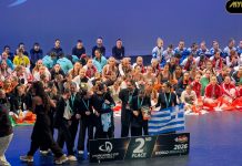 Η ΜΥΚΟΝΟΣ ΥΨΩΣΕ ΨΗΛΑ ΤΗΝ ΕΛΛΗΝΙΚΗ ΣΗΜΑΙΑ ΣTO DANCE WORLD CUP ΣΤΟ ΔΟΥΒΛΙΝΟ
