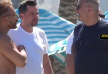 ΚΟΚΛΩΝΗΣ-ΣΑΜΑΡΑΣ: ΑΡΑΧΤΟΙ ΚΑΙ ΛΑΪΤ ΣΤΟ NAMMOS ΟΠΟΥ ΣΥΝΑΝΤΗΣΑΝ ΤΟΝ ΡΕΜΟ